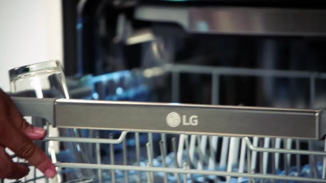 LDTS5552S by LG - Top Control Smart Dishwasher with QuadWash™