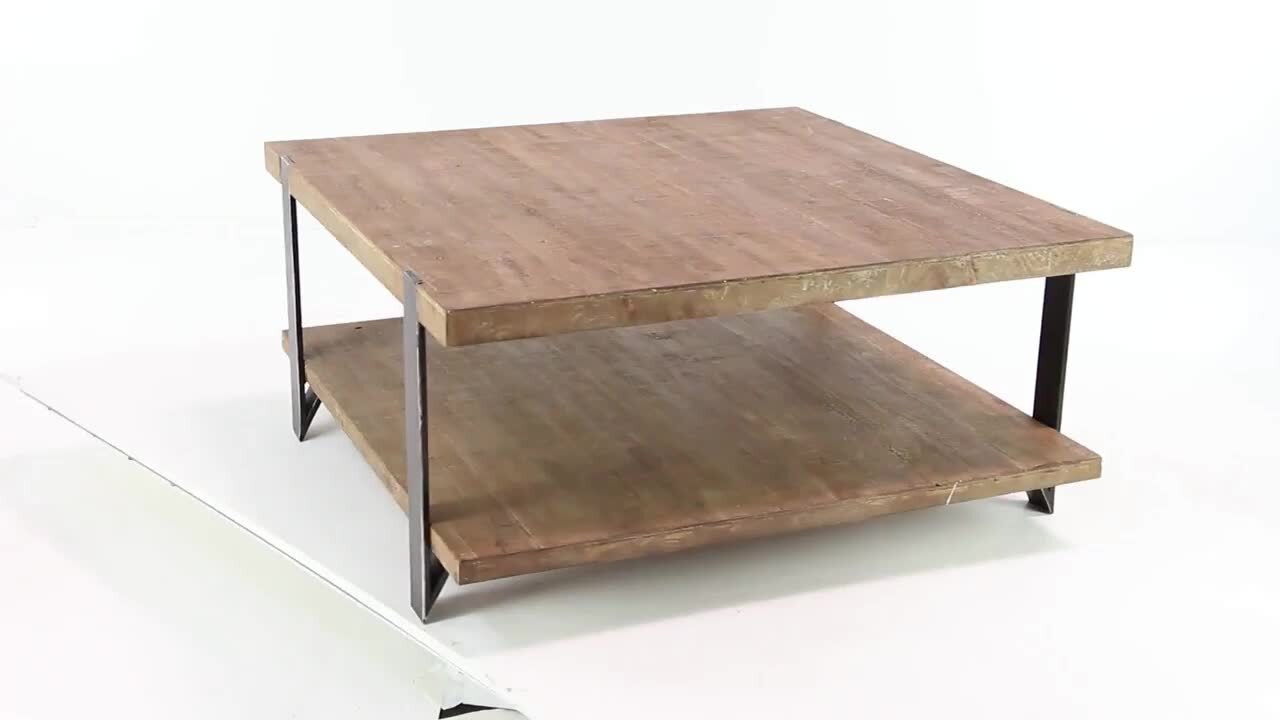 40 inch square store coffee table