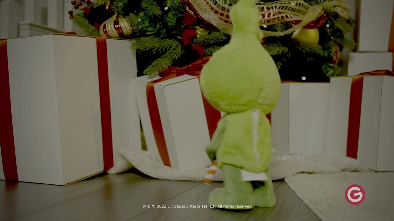 Grinch 4 ft. Animated Grinch 23GM81154 - The Home Depot