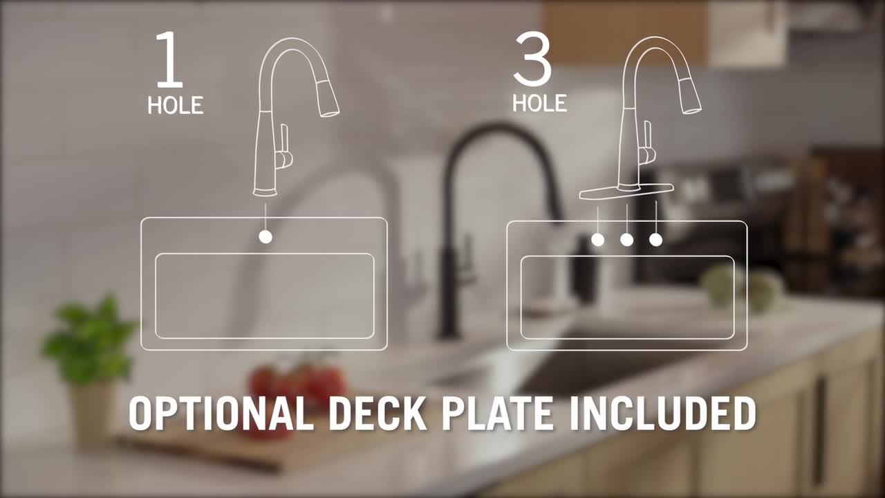Delta Nicoli Single Handle Pull Down Sprayer Kitchen Faucet in