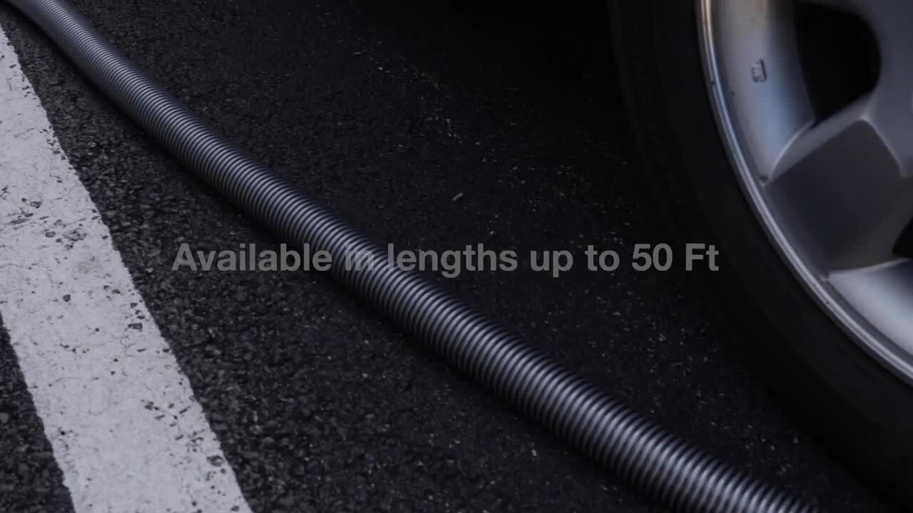 50 Ft. Premium Garage Vacuum Kit with Hose Reel - Cen-Tec Systems