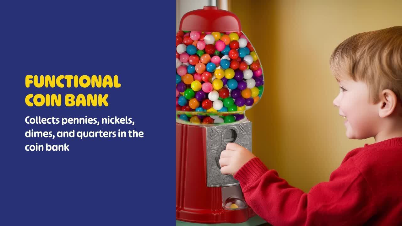 GREAT NORTHERN Junior Vintage Gumball Bank Machine HWD630290