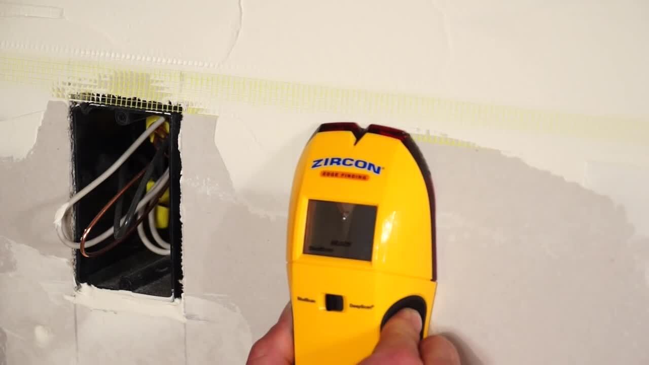Zircon - StudSensor HD55 Stud Finder with 3 in. Pocket Level