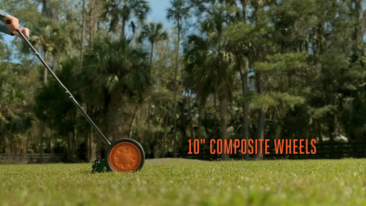 Scott's 16 in. Manual Walk Behind Push Reel Lawn Mower