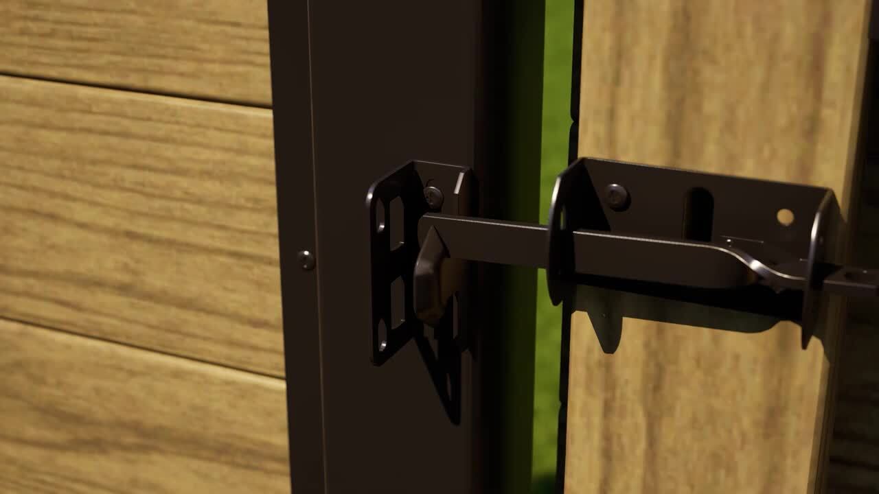 Have a question about Slipfence 4 ft. W x 6 ft. H Gate Kit to