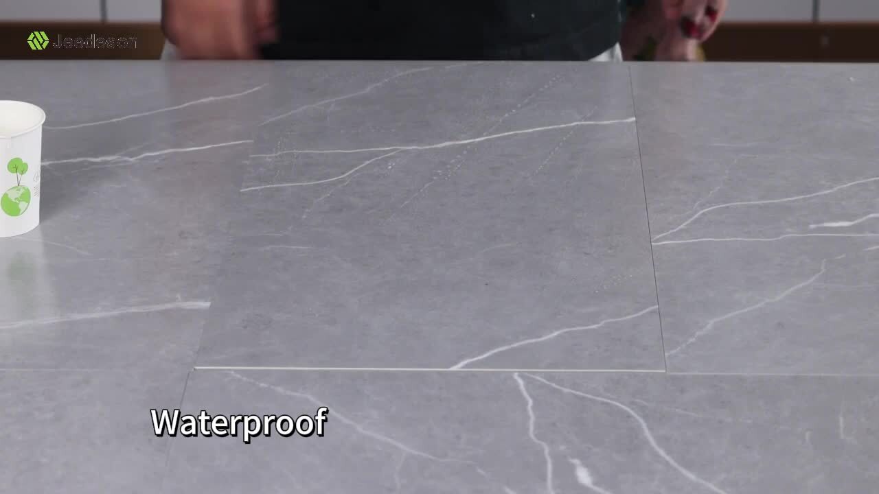 Jeedeson Black Marble 6 MIL x 12 in. W x 24 in. L Vinyl Peel Jeedeson Black Marble 6 MIL x 12 in. W x 24 in. L Vinyl Peel
