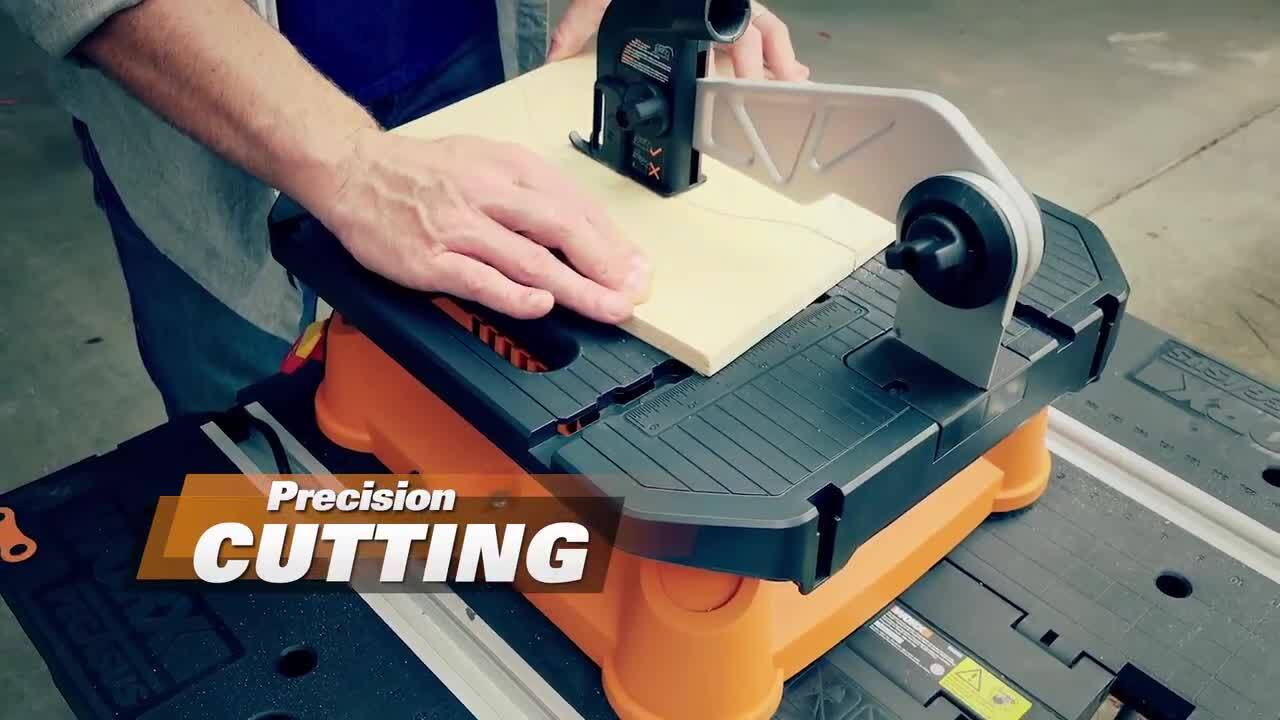 BladeRunner 4 in Spring Steel Blade 5.5 Amp Portable Table Saw