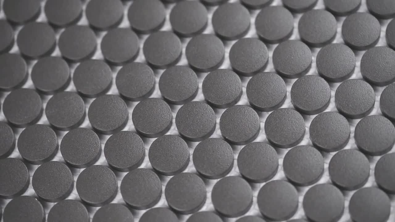 Carrara Penny Round 12 in. x 12 in. x 6mm Matte Porcelain Mesh-Mounted Mosaic Tile (14.4 sq. ft./Case)