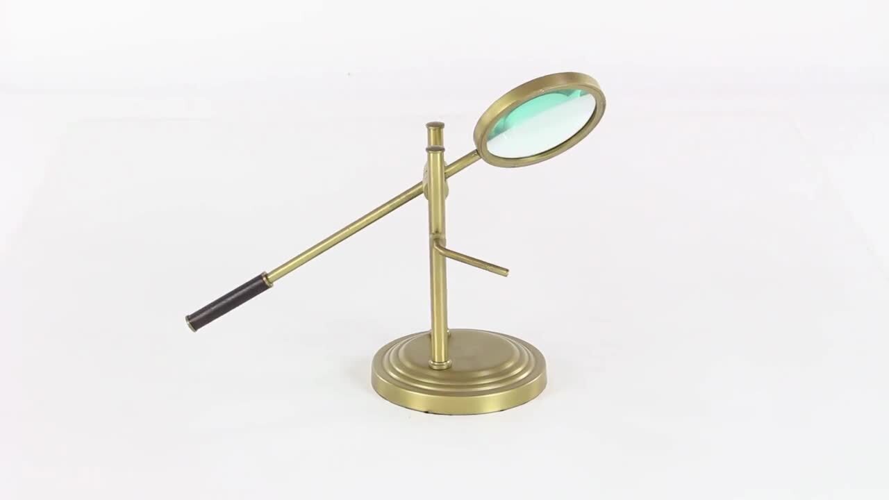 Magnifying Glass with Stand Decorative Accent