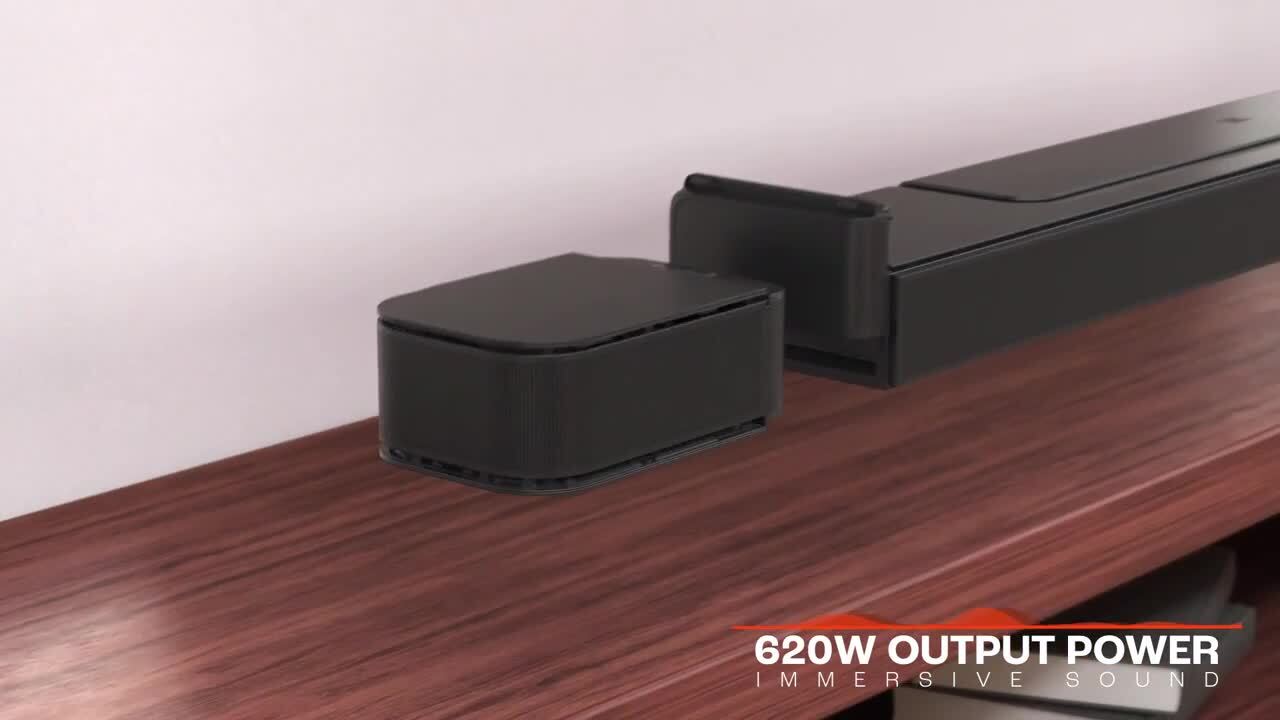 Soundbar shops with removable speakers