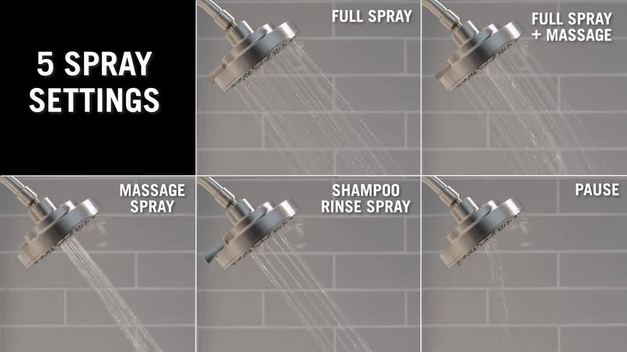 Single-Handle 5-Spray Tub and Shower Faucet in Oil Rubbed Bronze (Valve Included) Single-Handle 5-Spray Tub and Shower Faucet in Oil Rubbed Bronze (Valve Included)