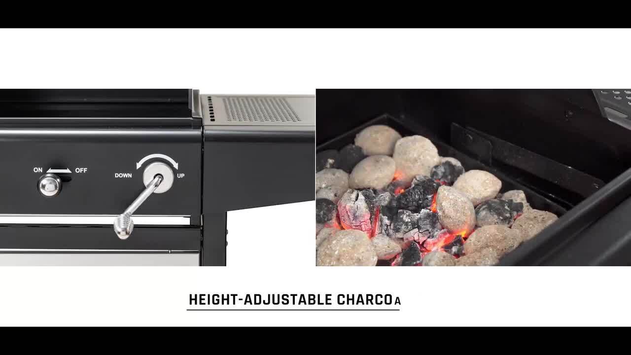 Weber gas and charcoal grill outlet combo