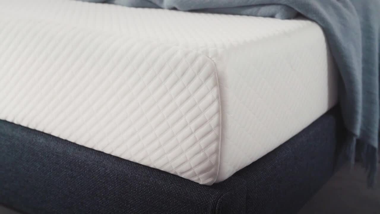 Zinus Twin Medium Green Tea Cool Mate 8 In. Smooth Top Memory Foam