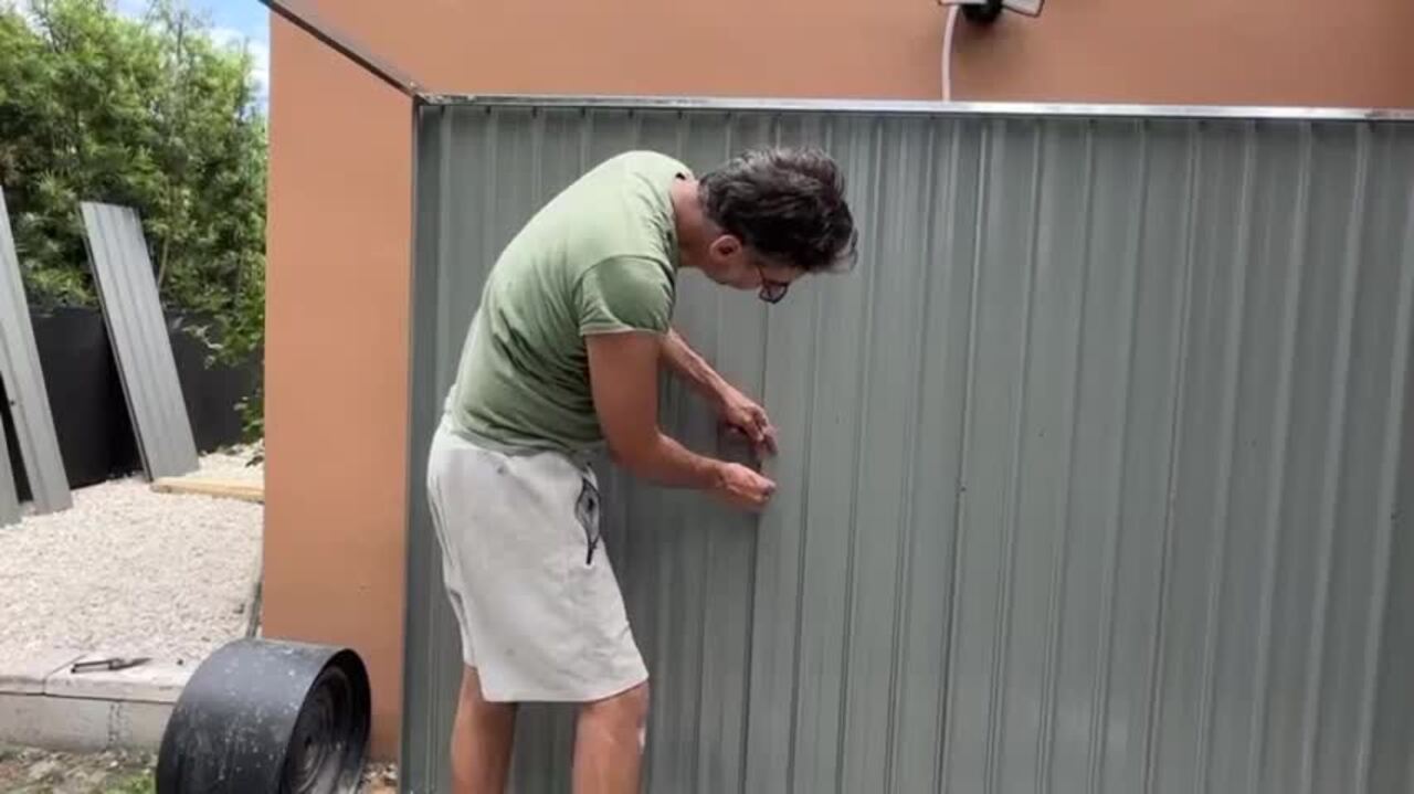 Reviews for Sizzim 8 ft. W x 6 ft. D Metal Storage Shed with Vents