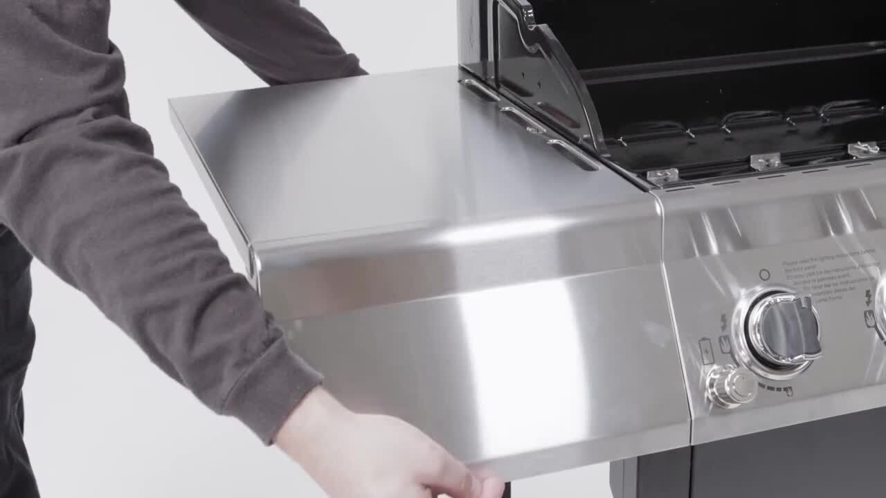 マッスルガレージ　テーブル Nexgrill Daytona 4-Burner Propane Gas Griddle with Side