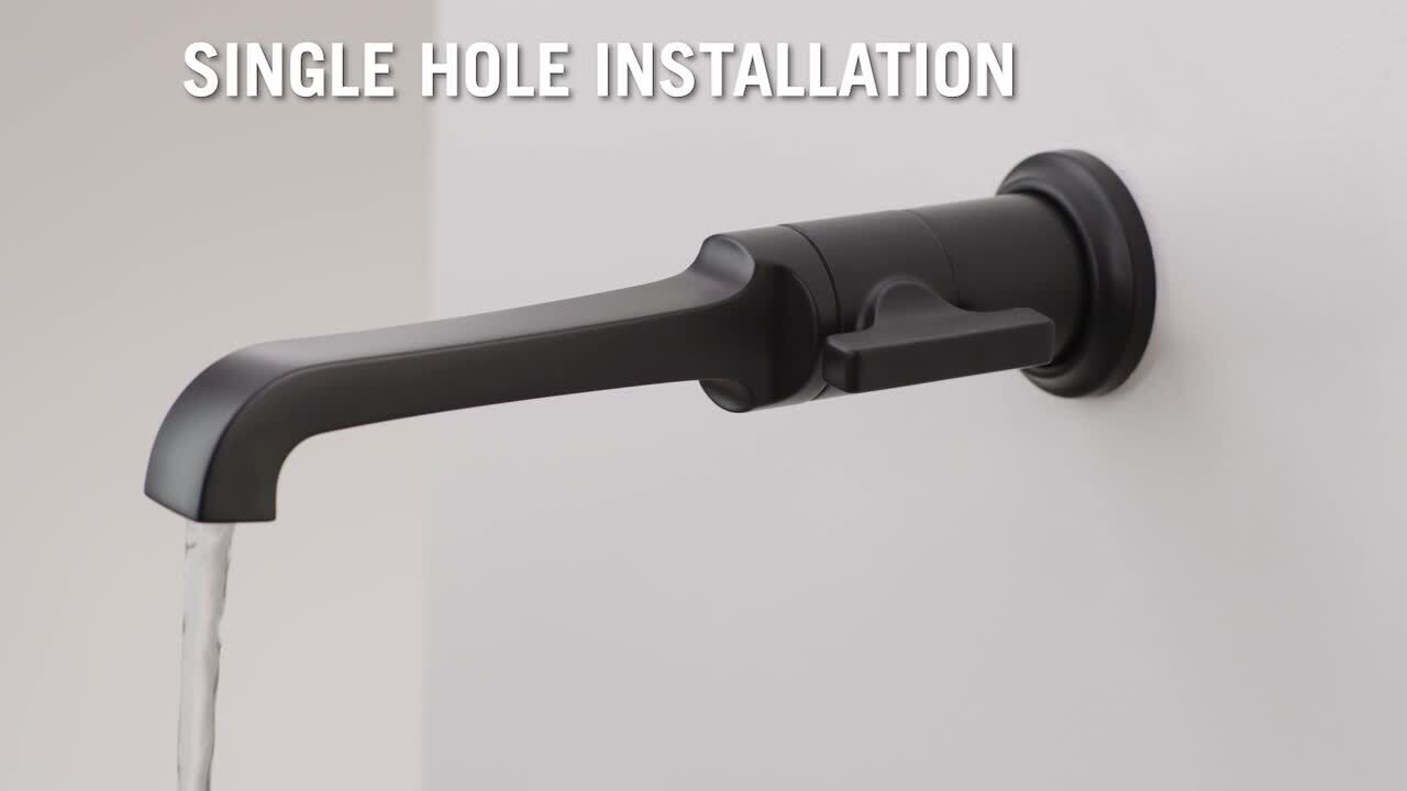 KOHLER Avid 1-Handle Valve Handle Trim Kit in Matte Black (Valve Not Included)