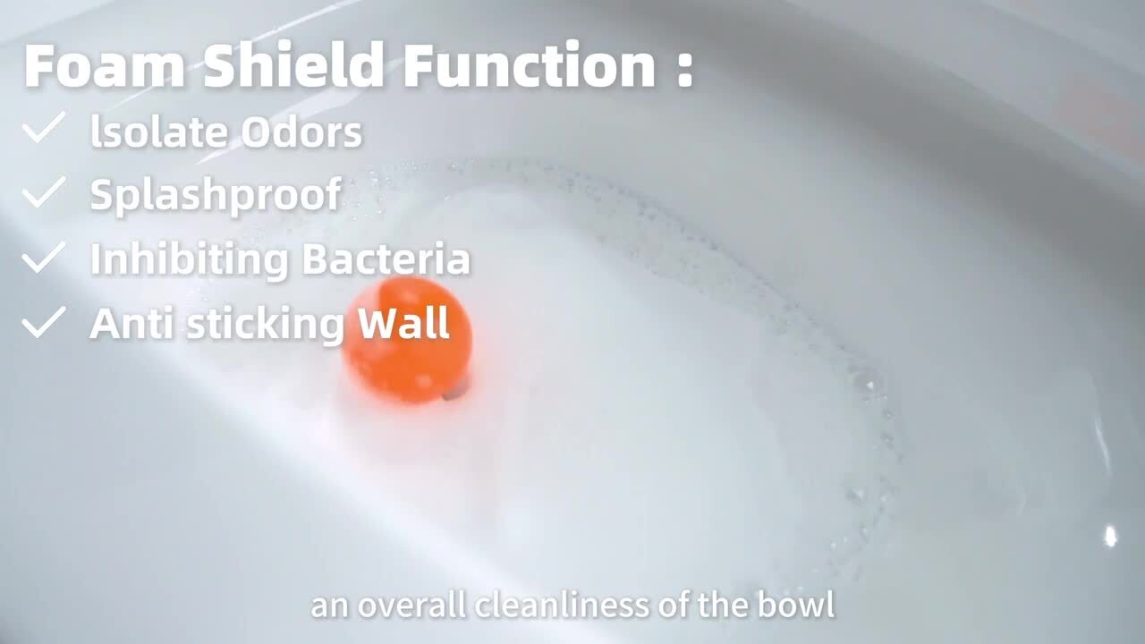 Voice Control Smart Electric Elongated Toilet with Auto Open and Close, Auto Flush,1000 Gram MAP, Cleaning Foam, White