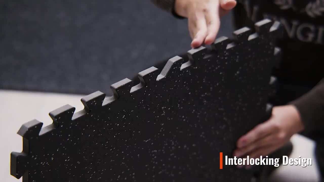 SKYSHALO 12 PCS 1/2 Thick Gym Floor Mats, 24 x 24 EVA