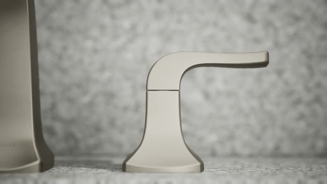 KOHLER Rubicon 8 in. Widespread Double Handle High Arc Bathroom