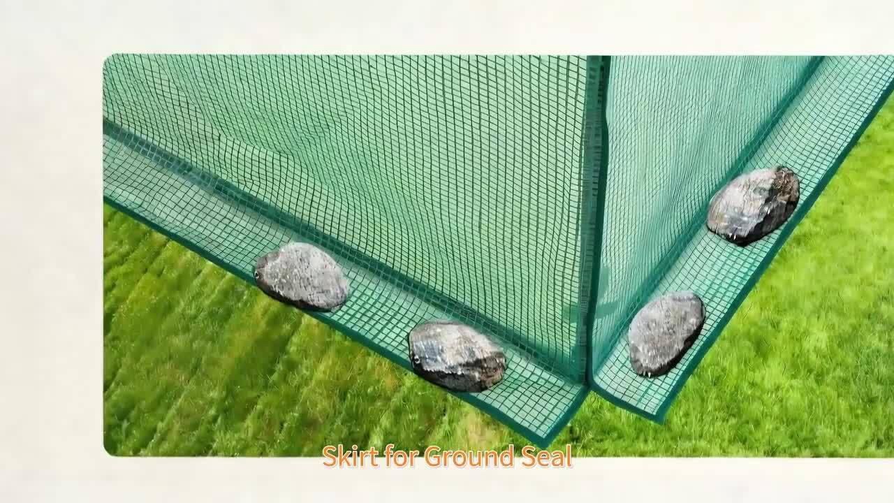 EAGLE PEAK 95 in. W x 36 in. D x 36 in. H Garden Low Mini Tunnel