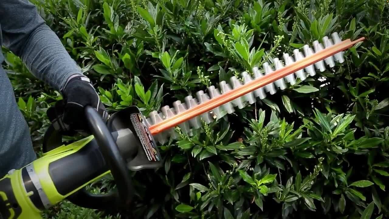 Ryobi 18 volt 2024 hedge trimmer