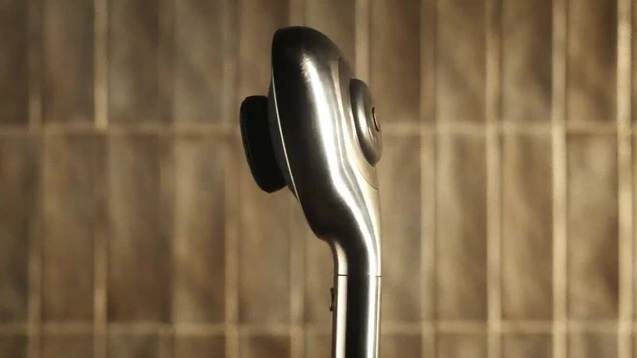 KOHLER Spaviva 2-Spray Wall Mount Handheld Shower Head with All-In-One Cleansing Device 1.75 GPM in Polished Chrome