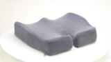 Mind Reader Blue Ergonomic Gel Seat Cushion GELCUSH-BLU - The Home Depot