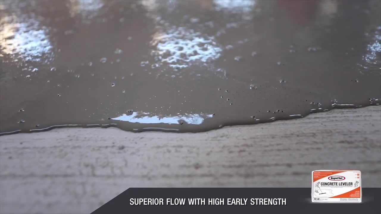 Rapid Set - 50 lb. Concrete Leveler Self-Leveling Underlayment