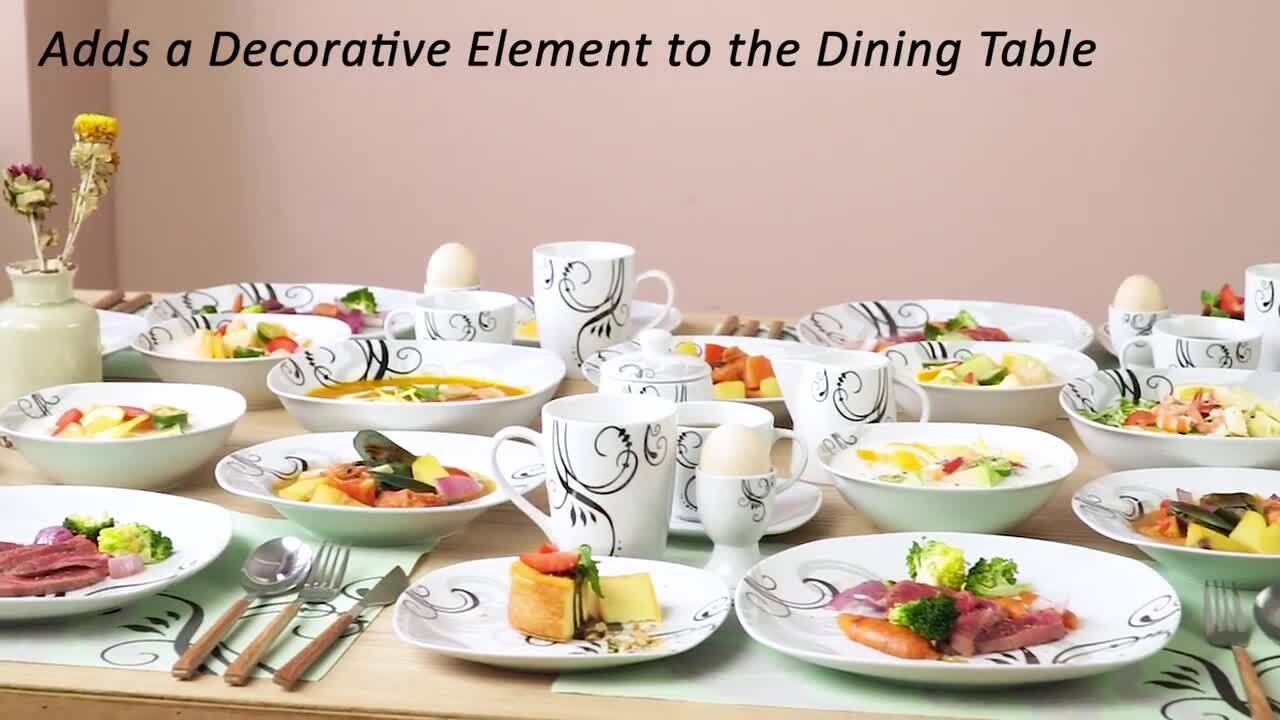 Restaurant Serveware: Dinnerware, Décor, & Accessories
