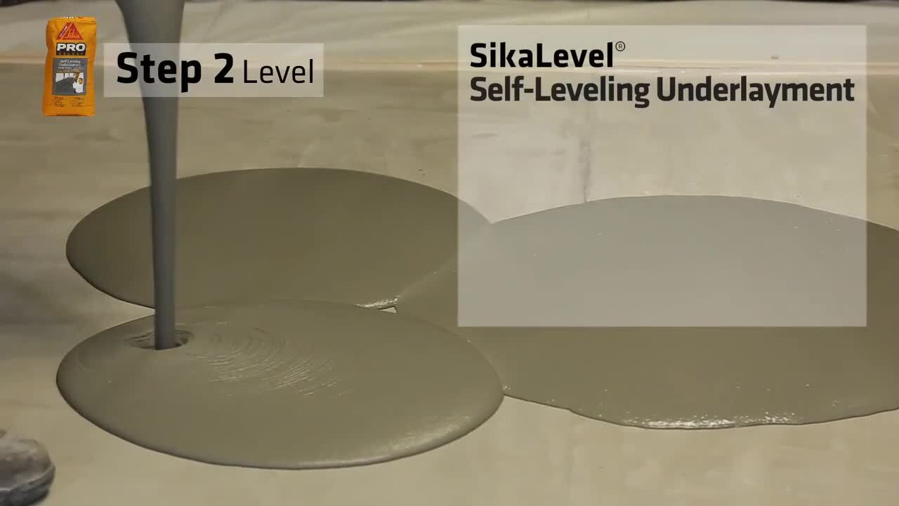 Sika SikaLevel 50 lb. Self-Leveling Underlayment Concrete
