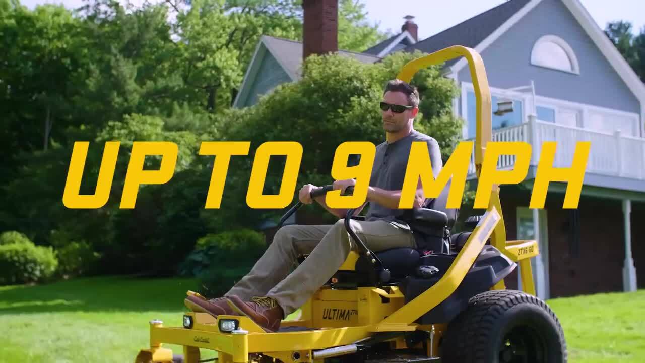 Zero turn mower with steering online wheel