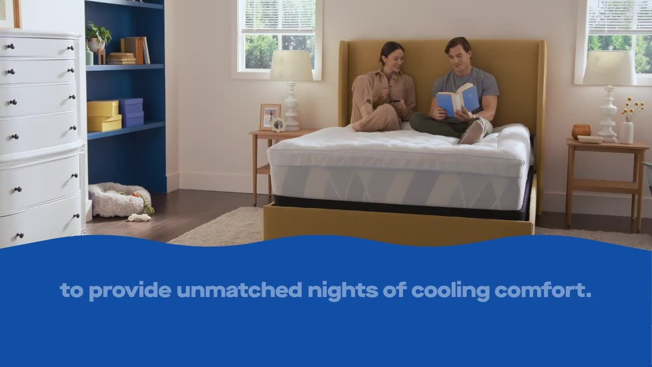 Sealy Dreamlife 4 in. Twin XL Gel Memory Foam Plus Quilted Cooling