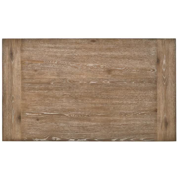 Acme Furniture Farsiris 55 in. Rectangle Weathered Oak Wood Top