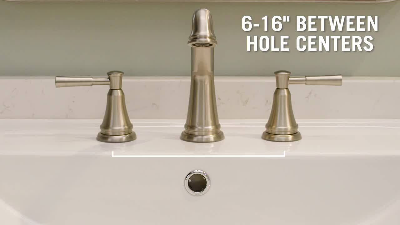 Chamberlain 8 in. Widespread 2-Handle Bathroom Faucet in Venetian Bronze