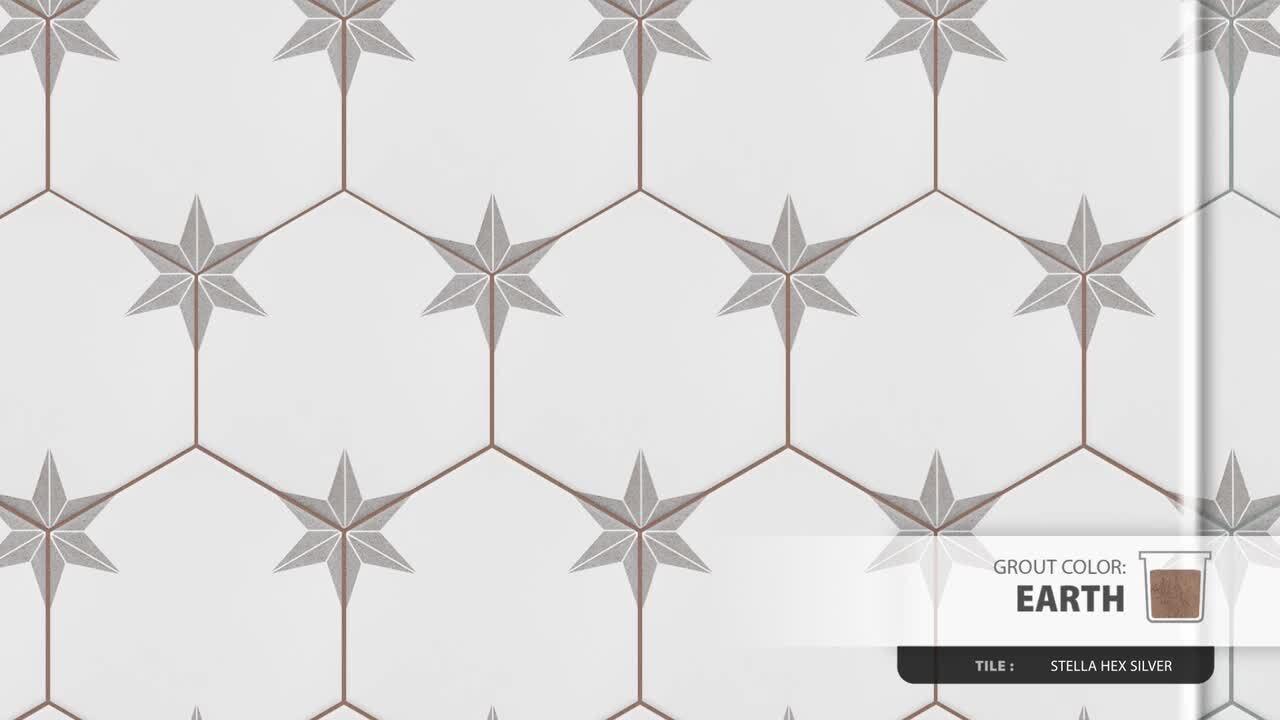Stella Hex Azul 8-5/8 in. x 9-7/8 in. Porcelain Floor and Wall Tile (11.5 sq. ft./Case) Stella Hex Azul 8-5/8 in. x 9-7/8 in. Porcelain Floor and Wall Tile (11.5 sq. ft./Case)