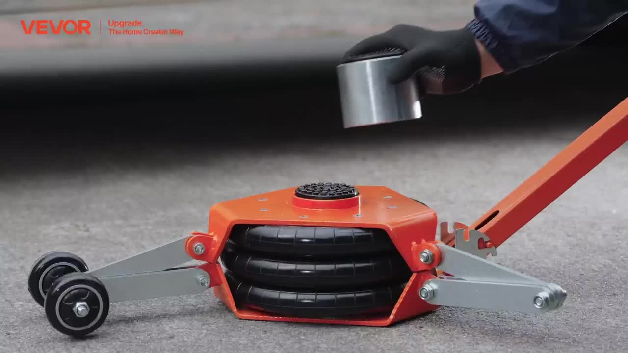 VEVOR Air Jack, 3 T/6613 lbs. Triple Bag Air Jack, Airbag with