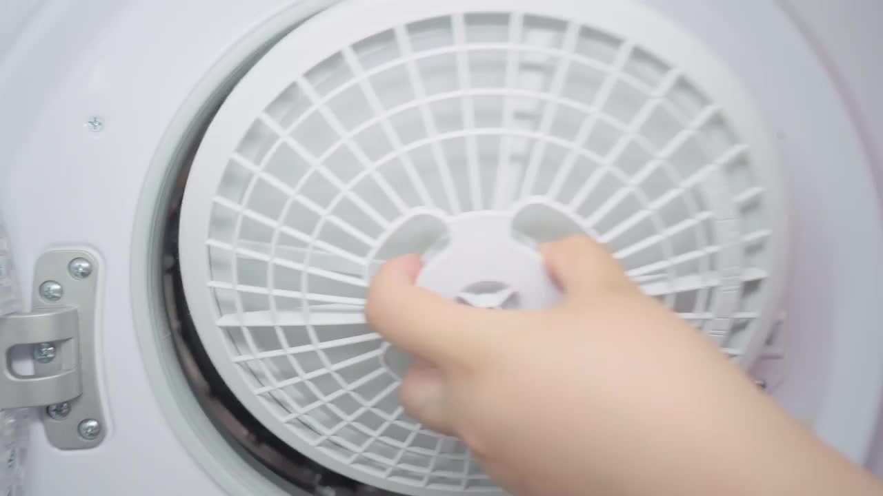 SIMZLIFE 1.5 cu. ft. Vented Front Load Stackable Electric Compact