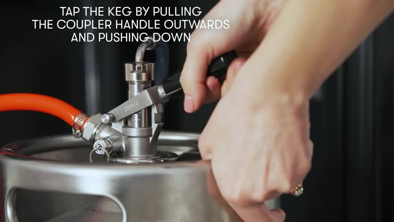 Zephyr Presrv Double Tap Kit Accessory for PRKB Kegerators PRKFK