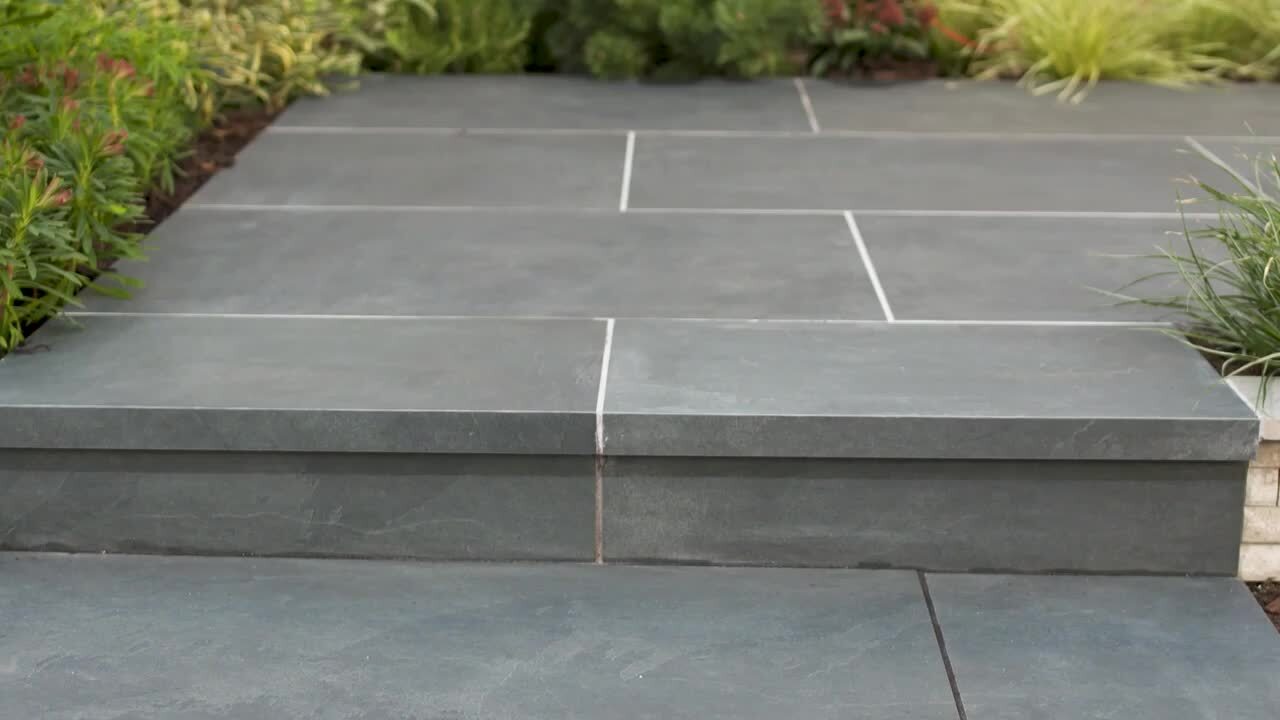 Vulkon Nero 24 in. x 24 in. Matte Porcelain Paver Tile (14 pieces / 56 sq. ft. / pallet) Vulkon Nero 24 in. x 24 in. Matte Porcelain Paver Tile (14 pieces / 56 sq. ft. / pallet)