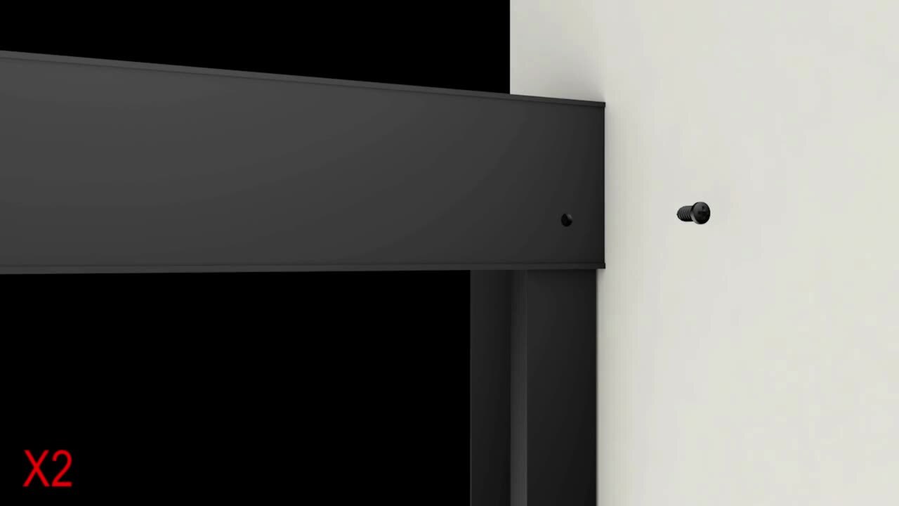 TOOLKISS 46 in. - 48 in. W x 72 in. H Sliding Framed Shower Door in Matte Black with Clear Glass TOOLKISS 46 in. - 48 in. W x 72 in. H Sliding Framed Shower Door in Matte Black with Clear Glass