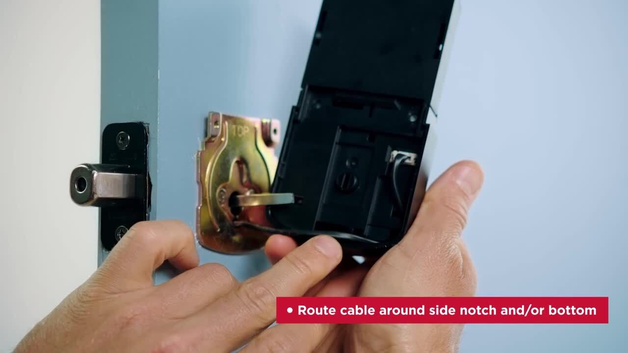 Powerbolt 250 10-Button Keypad Satin Nickel Transitional Electronic Deadbolt Door Lock