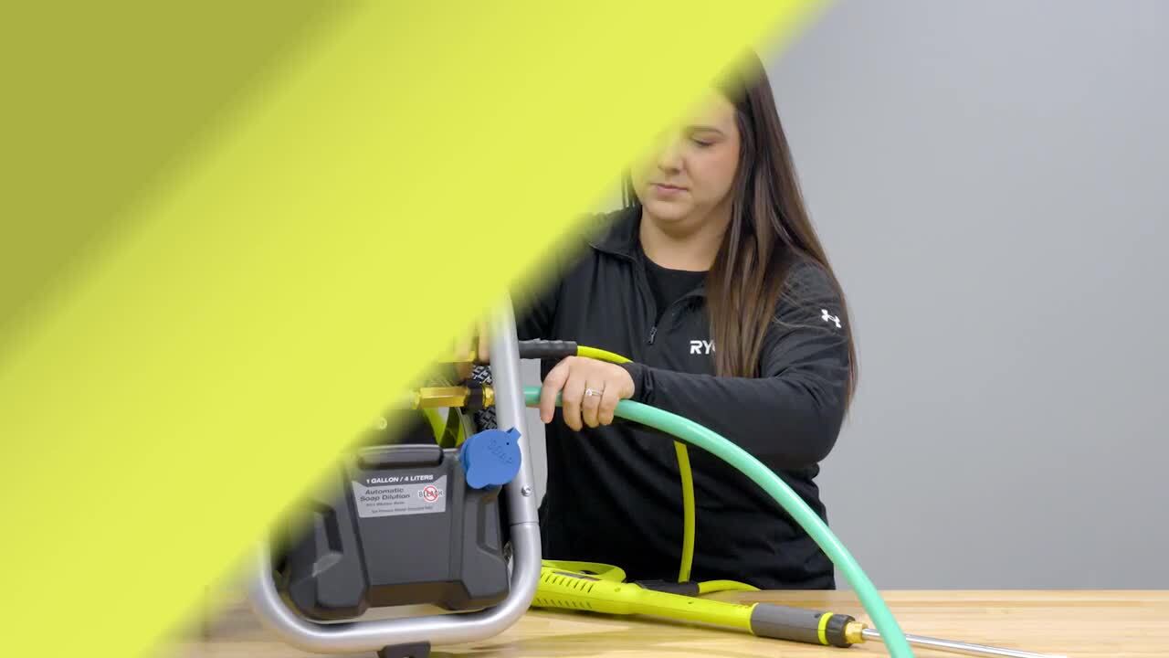 RYOBI 3000 PSI 1.1 GPM Cold Water Electric Pressure Washer