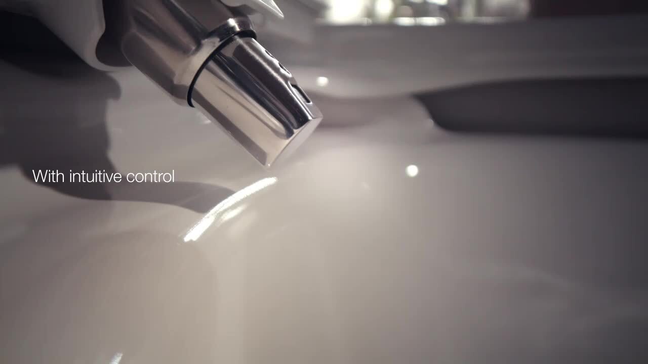 KOHLER Karing Intelligent 1-Piece 1.08 GPF Single Flush Elongated Toilet in White with built in bidet, Seat Included