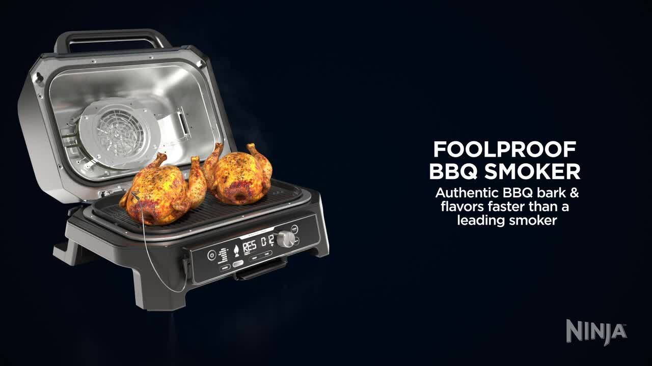 NINJA Woodfire Steel Rib Rack, Compatible with our Grill Series