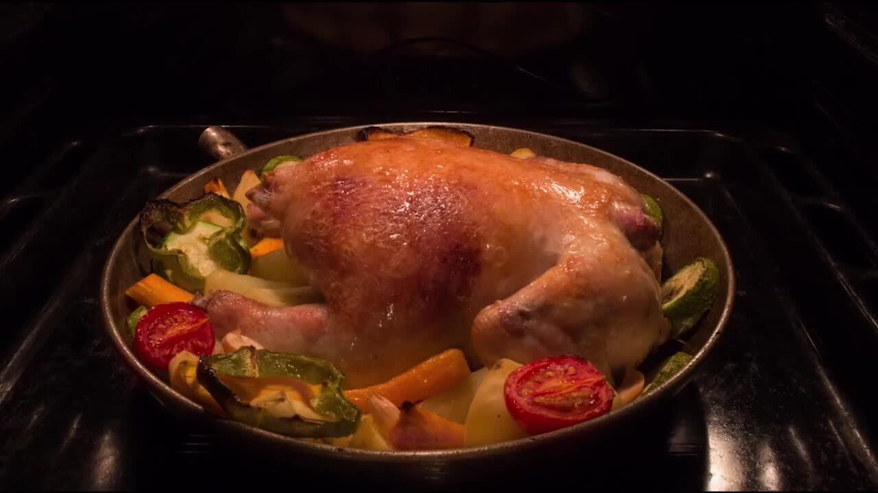 empava wall oven rotisserie