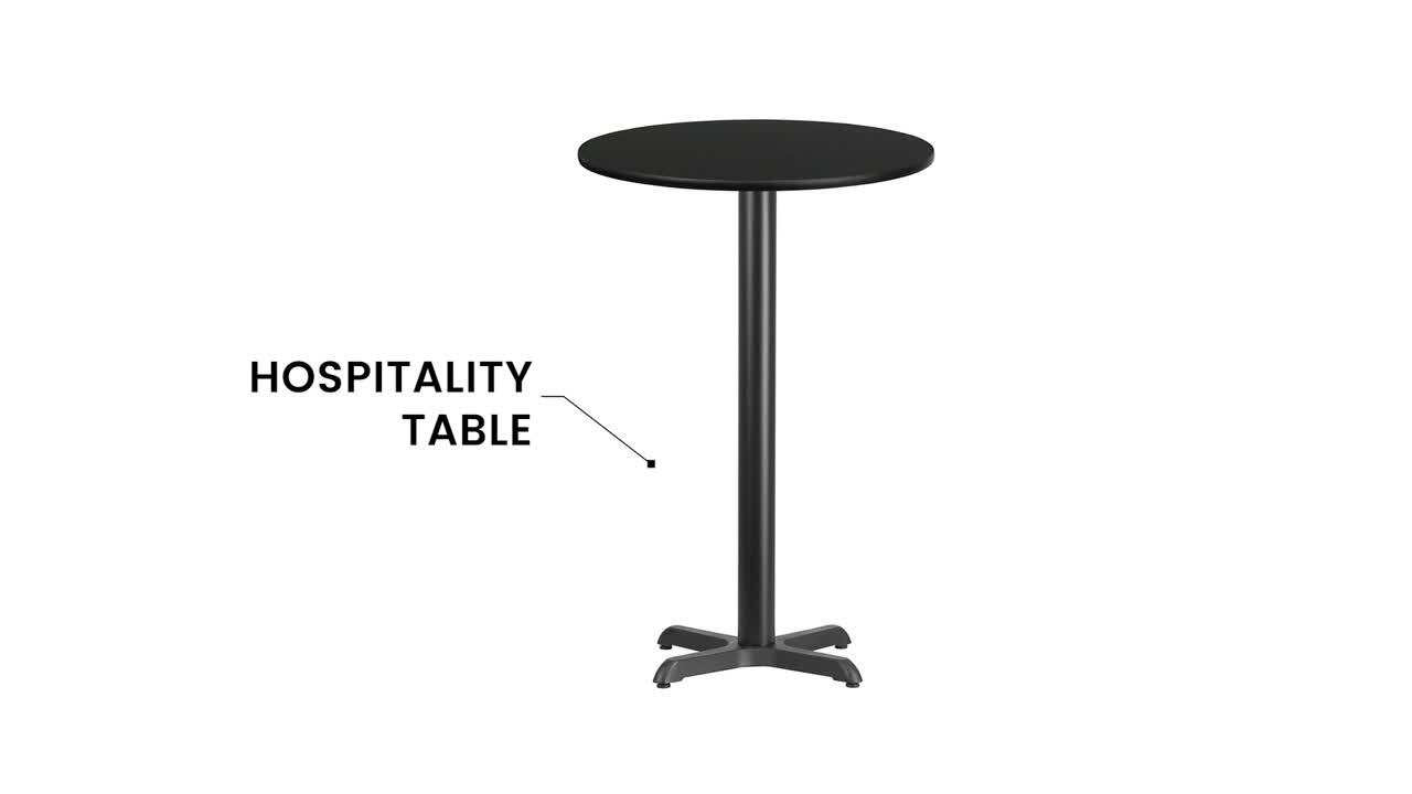 round table base size