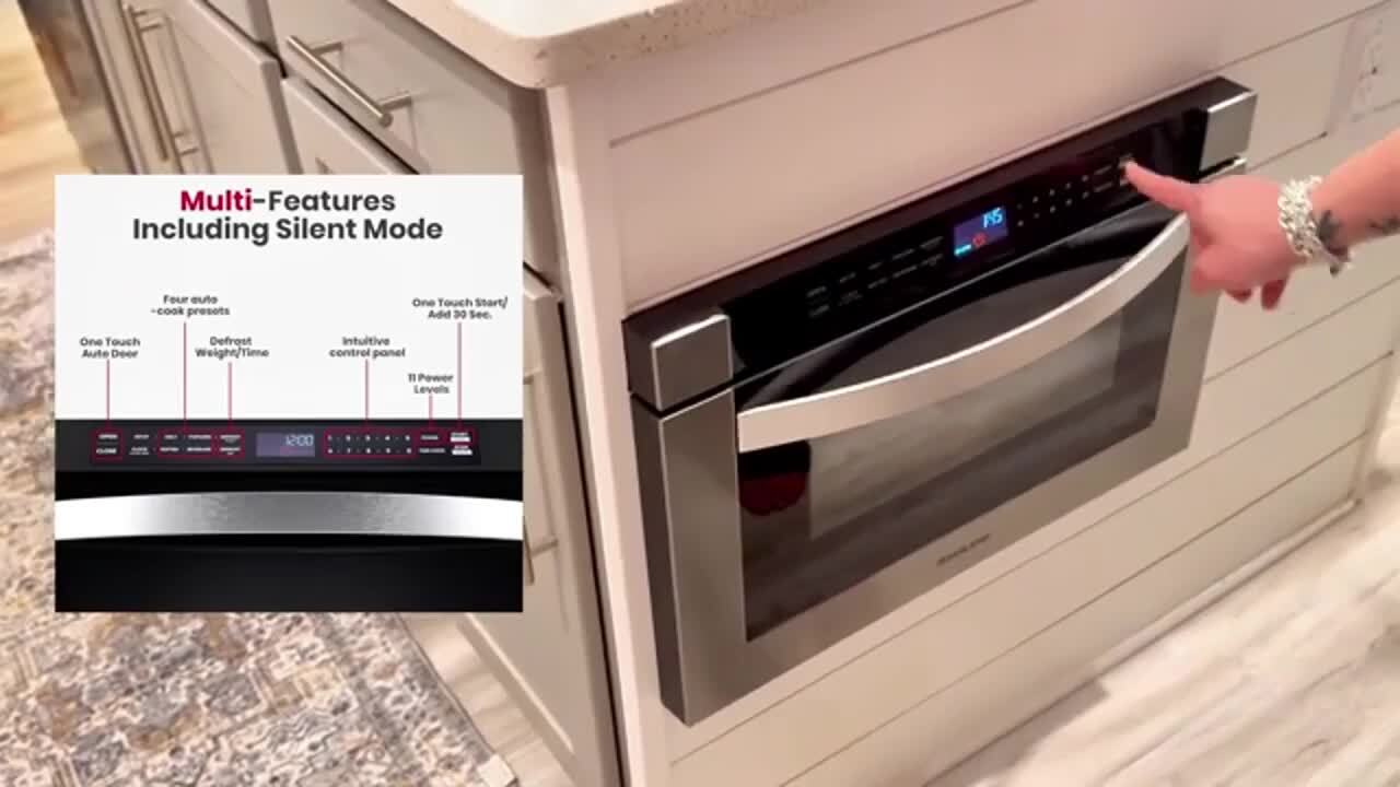 Microwave Oven GASLAND Microwave Convection Oven Combo + 24 Inch Electric  Oven Easy Bake Oven, image size:1280x720