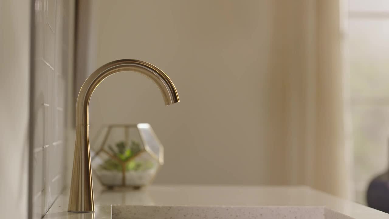 Delta Gold Single Handle Bar Faucet in Champagne Bronze 14882LF-CZ