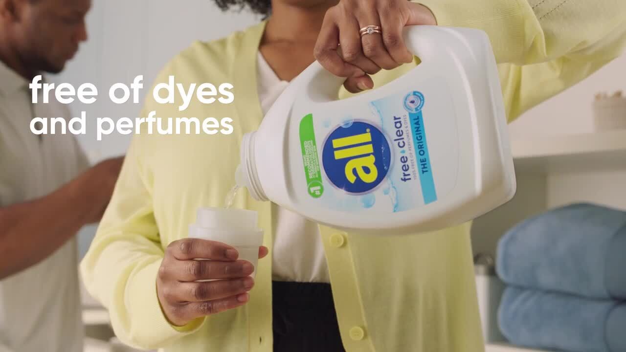all Free Clear for Sensitive Skin Liquid Laundry Detergent - Thumbnail 3