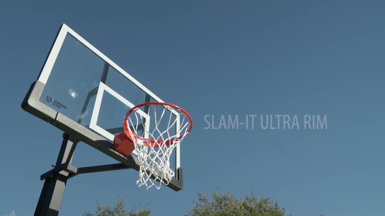 Main Court Competition Glass Basketball Backboard